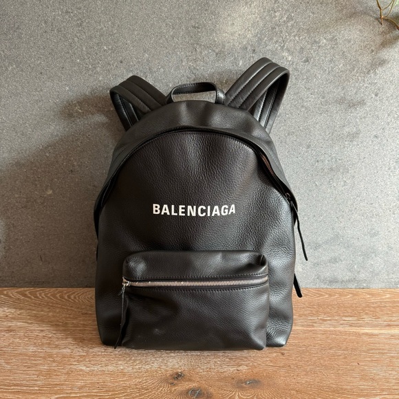 Balenciaga Leather Backpack
